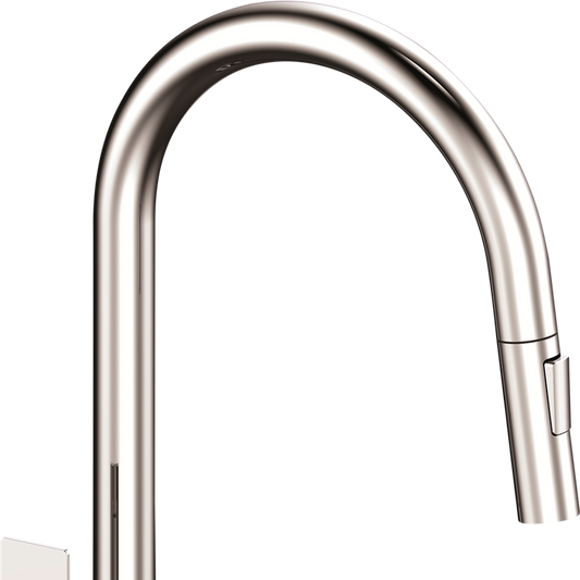 Mondella Chrome Rococo Pull Down Sink Mixer - 45 x 435 x 258mm