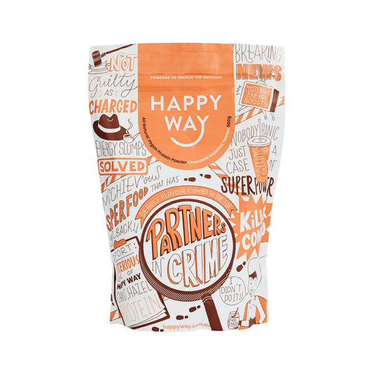 Happy Way Vegan Protein Powder Chocolate Hazelnut - 500g