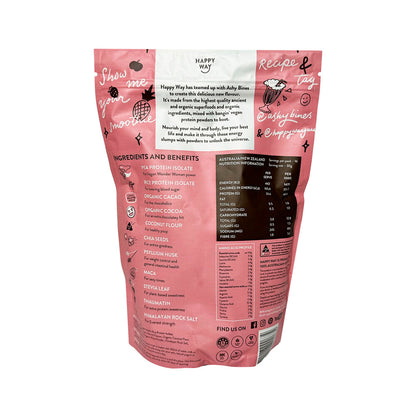 Happy Way Ashy Bines Vegan Protein Powder Triple Choc Fudge - 500g