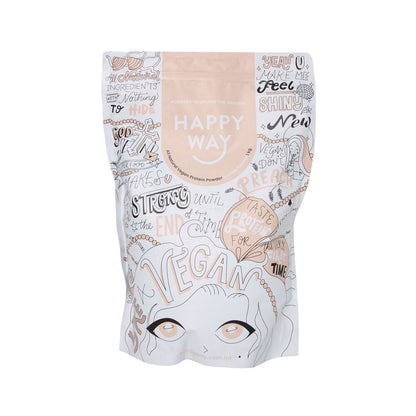 Happy Way Vegan Protein Powder Vanilla - 1kg