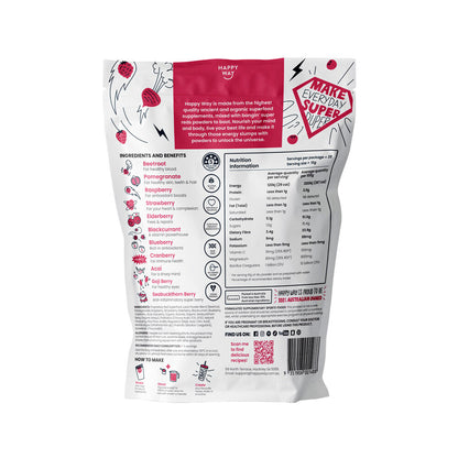 Happy Way Super Reds Powder Raspberry - 200g