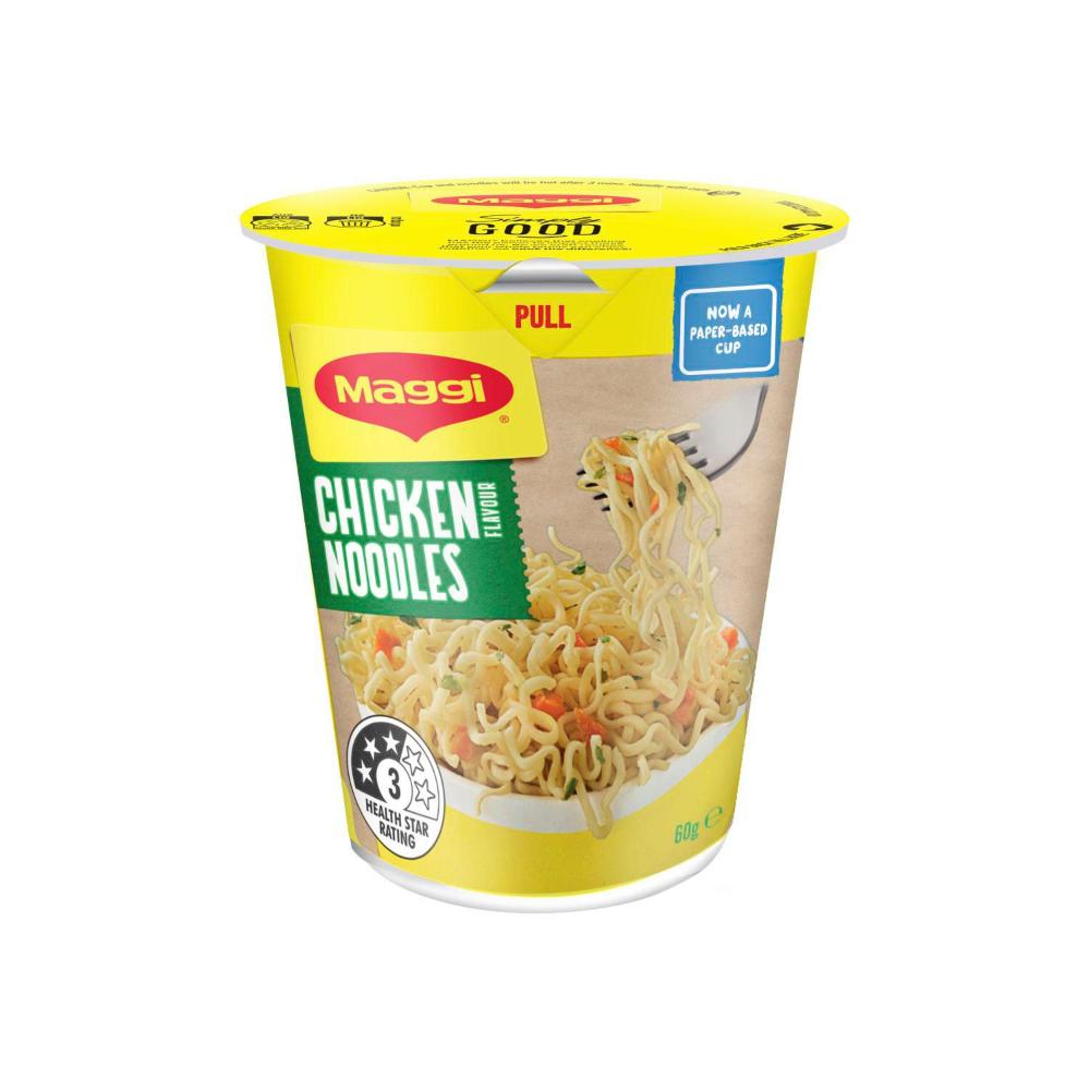 Maggi Instant Noodles Cup Chicken Flavour - 60g