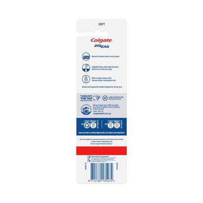 Colgate Zig Zag Soft Toothbrush - 3 Pack