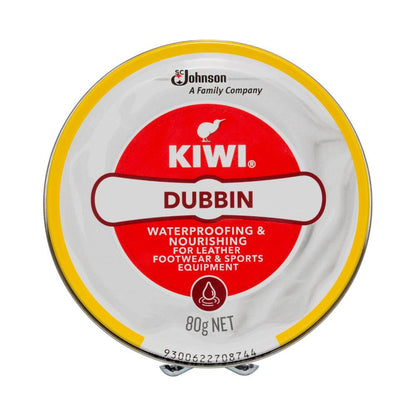 Kiwi Dubbin Neutral Leather Protection Shoe Polish - 80g