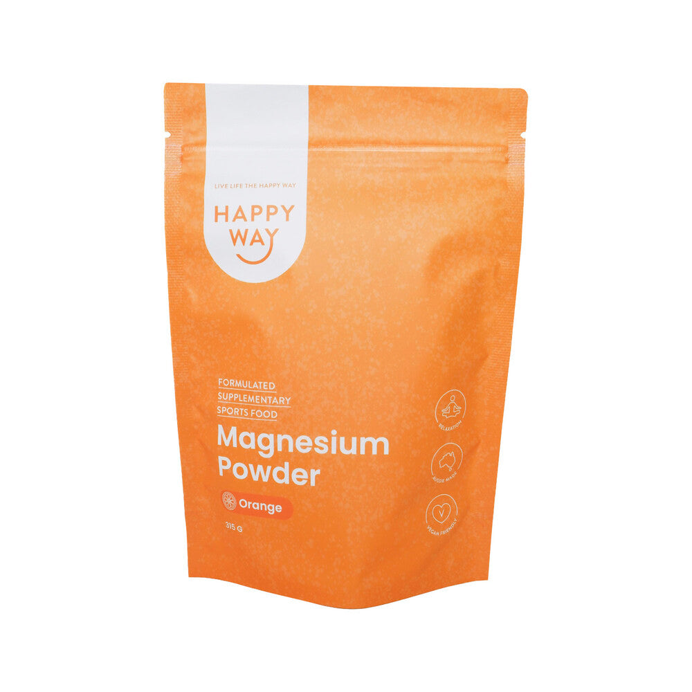 Happy Way Magnesium Powder Orange - 315g
