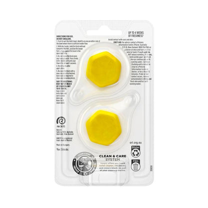 Harpic Hygenic & Fresh Sticker Adhesive Toilet Block Citrus - 2 pack