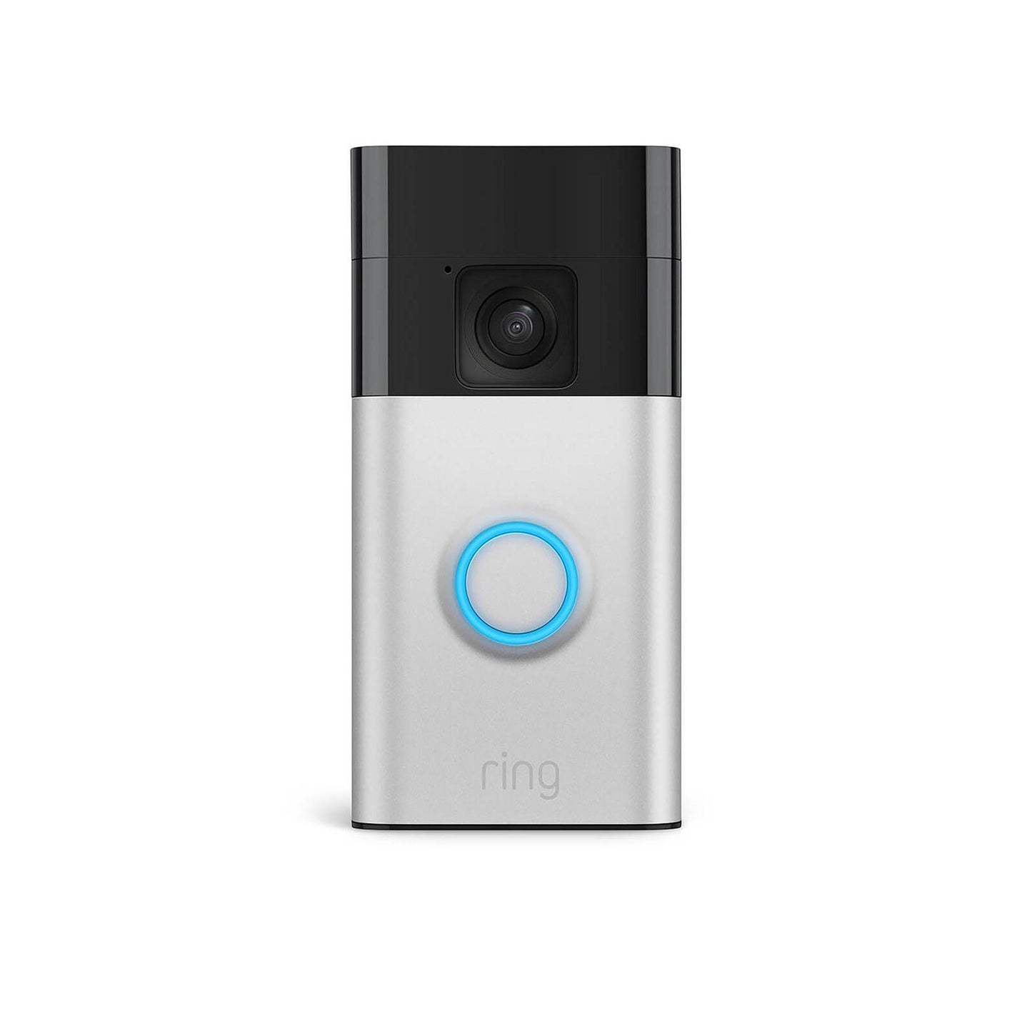 Ring Satin Nickel Battery Video Doorbell