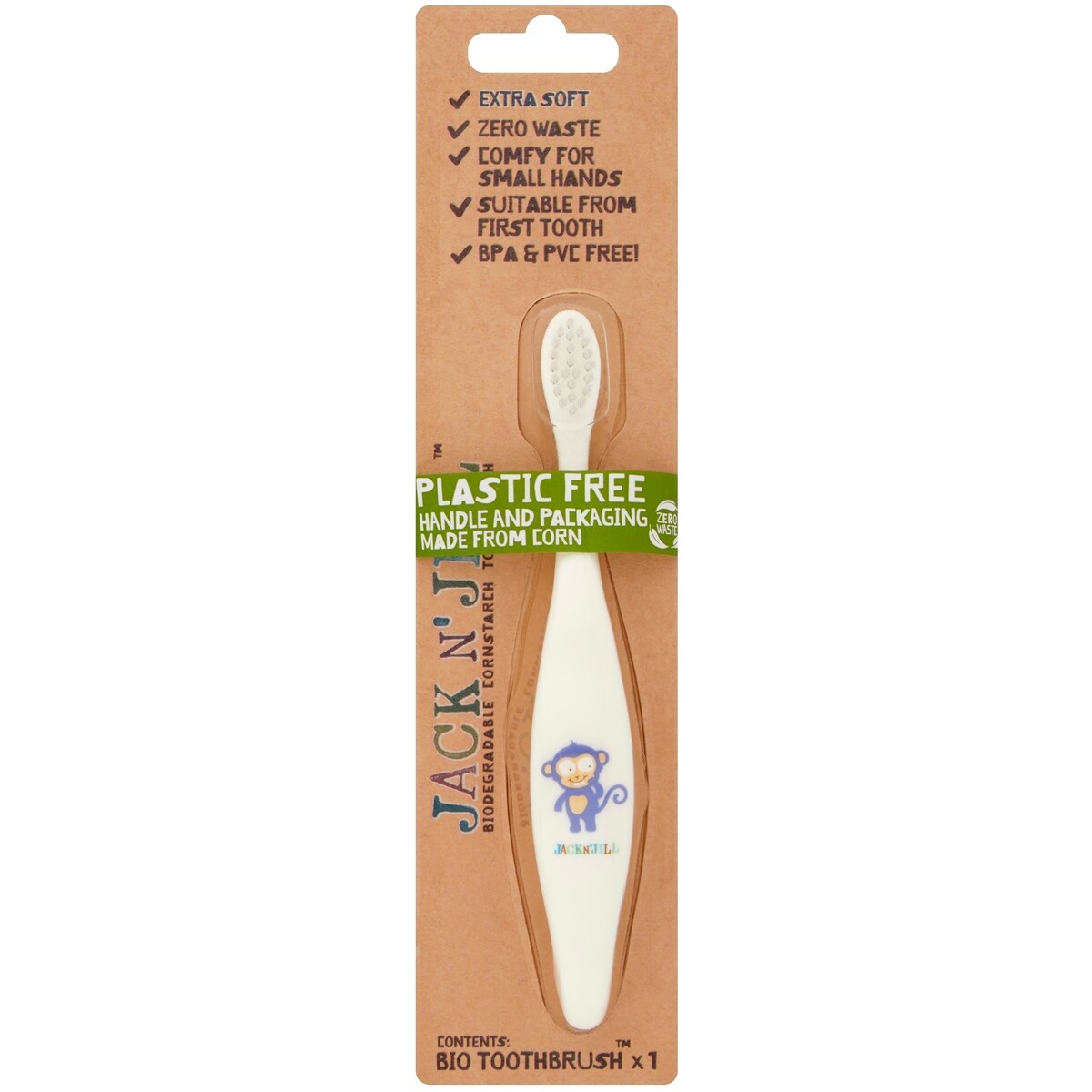 Jack N' Jill Kids Bio Toothbrush Assorted Each