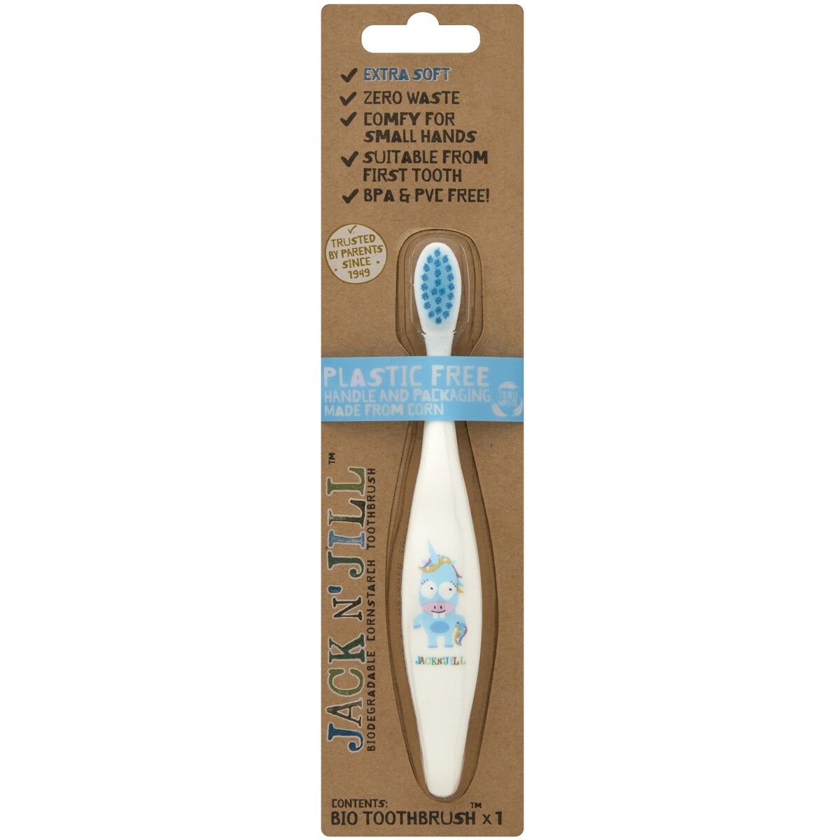 Jack N' Jill Kids Bio Toothbrush Assorted Each