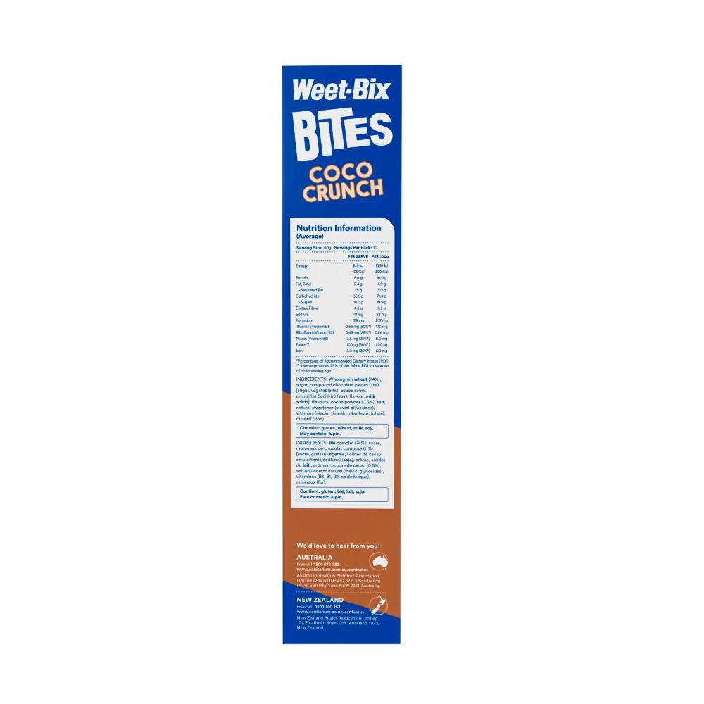 Sanitarium Weet-bix Bites Coco Crunch Breakfast Cereal - 500g