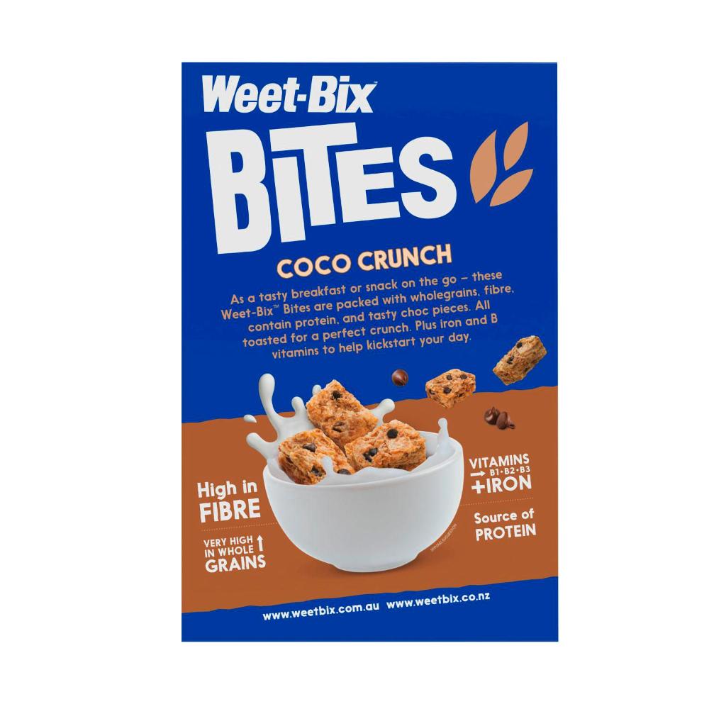 Sanitarium Weet-bix Bites Coco Crunch Breakfast Cereal - 500g