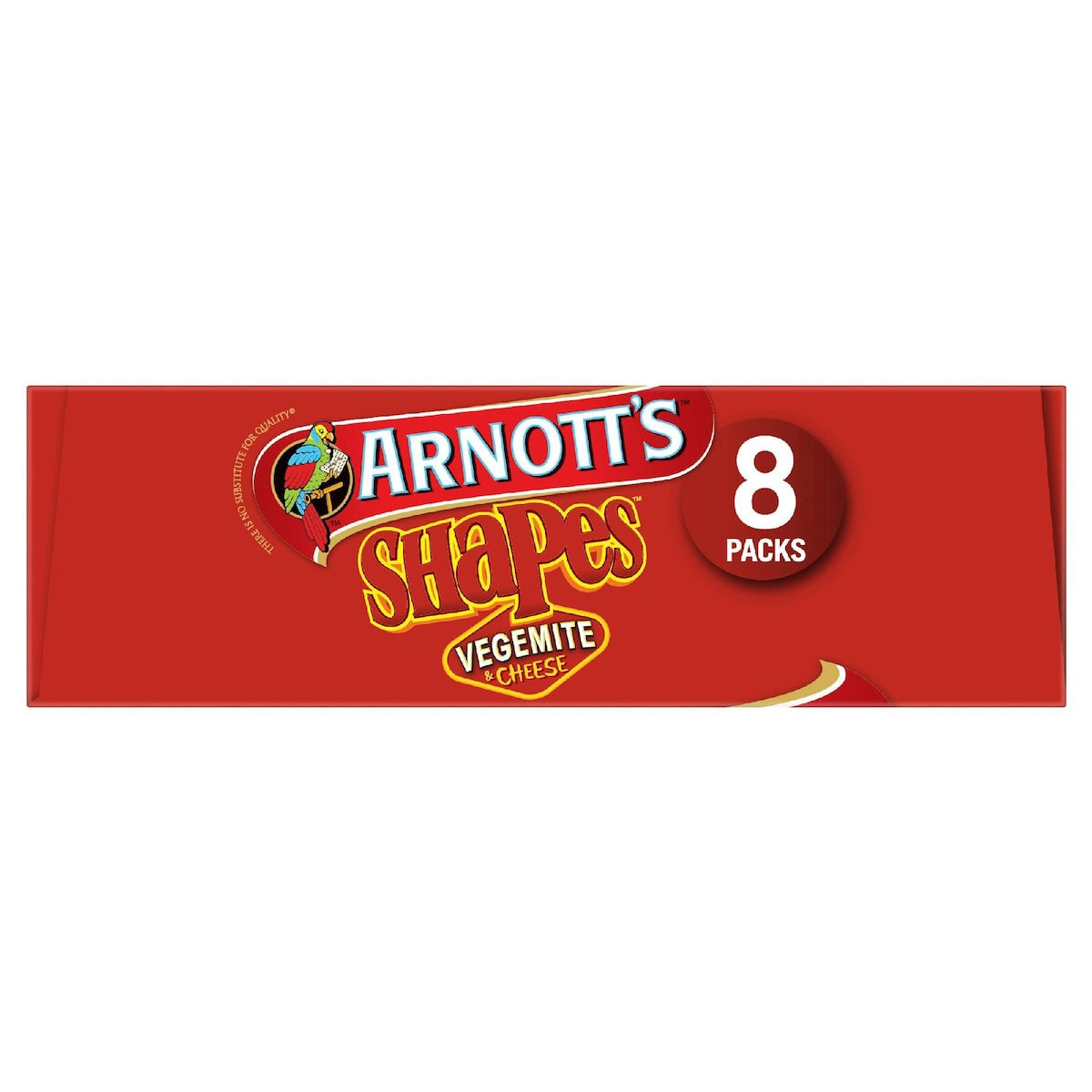 Arnotts Shapes Cracker Biscuits Vegemite & Cheese 8 Pack