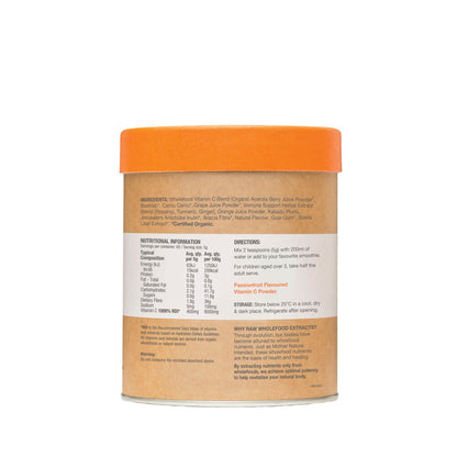 Raw Wholefood Extracts Vitamin C - 300g