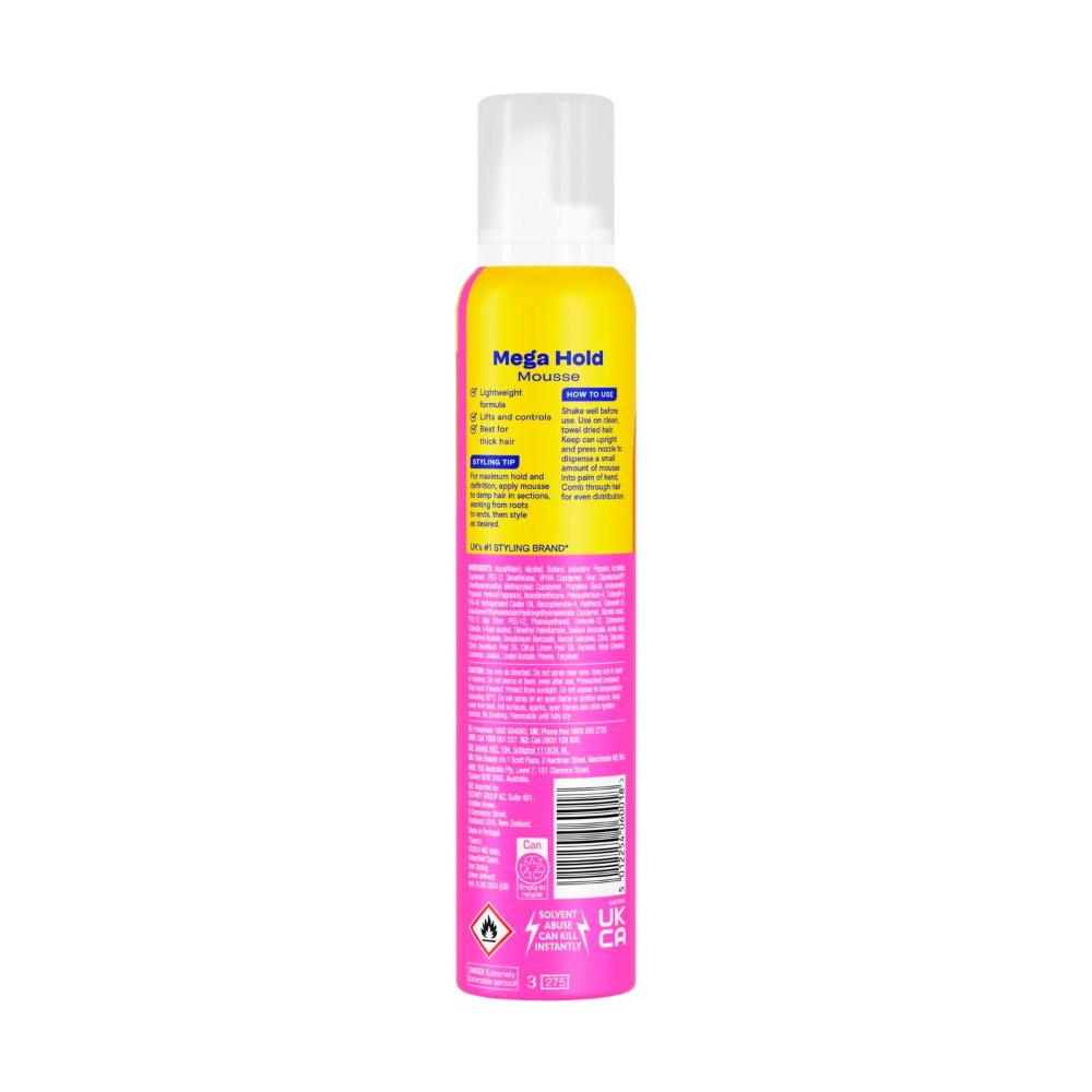 Vo5 Megahold Mousse - 200 GRAM