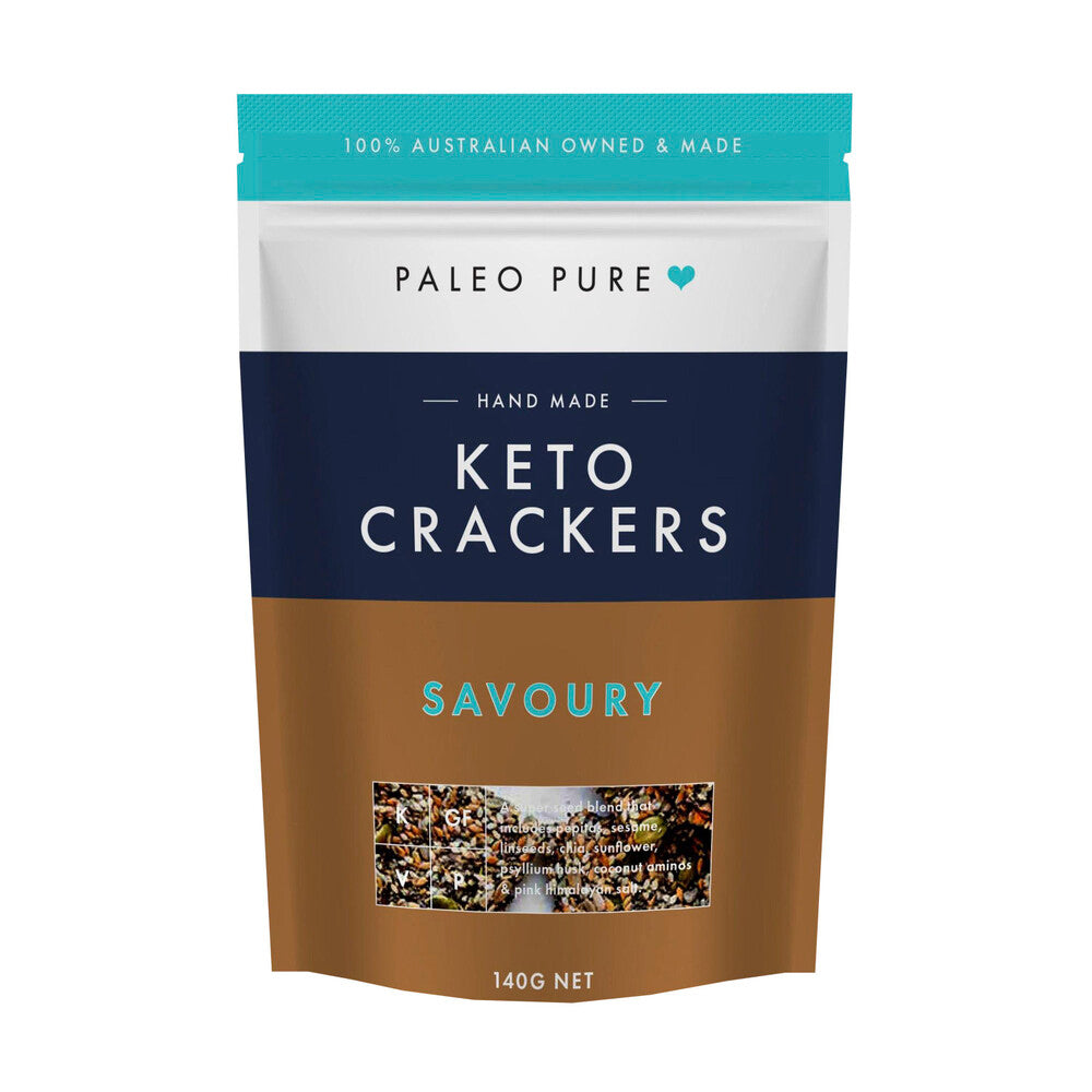 Seedy Crackers Savoury - 140g
