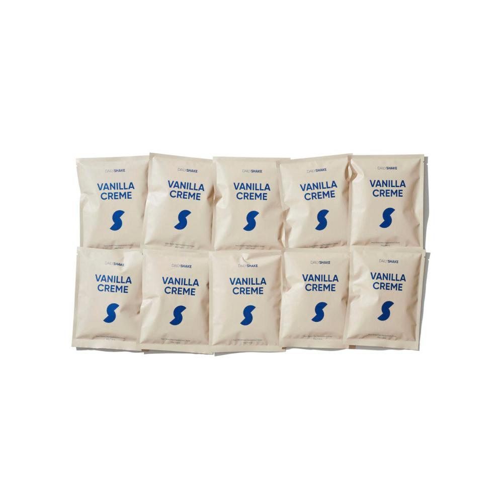 Daily Shake Vanilla Creme 10 Single Sachet Pack Meal Replacement - 10 pack