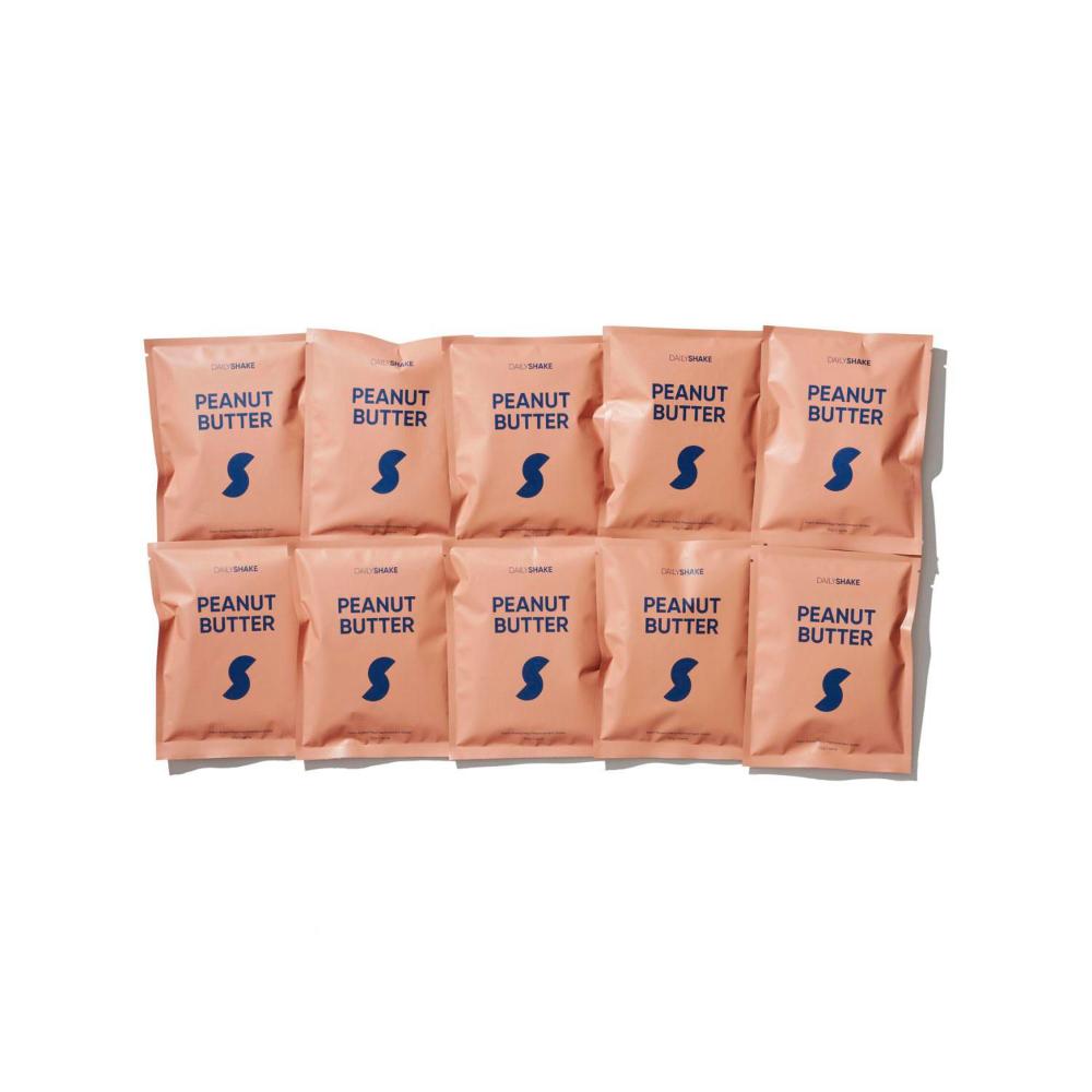 Daily Shake Peanut Butter 10 Single Sachet Pack Meal Replacement - 10 pack