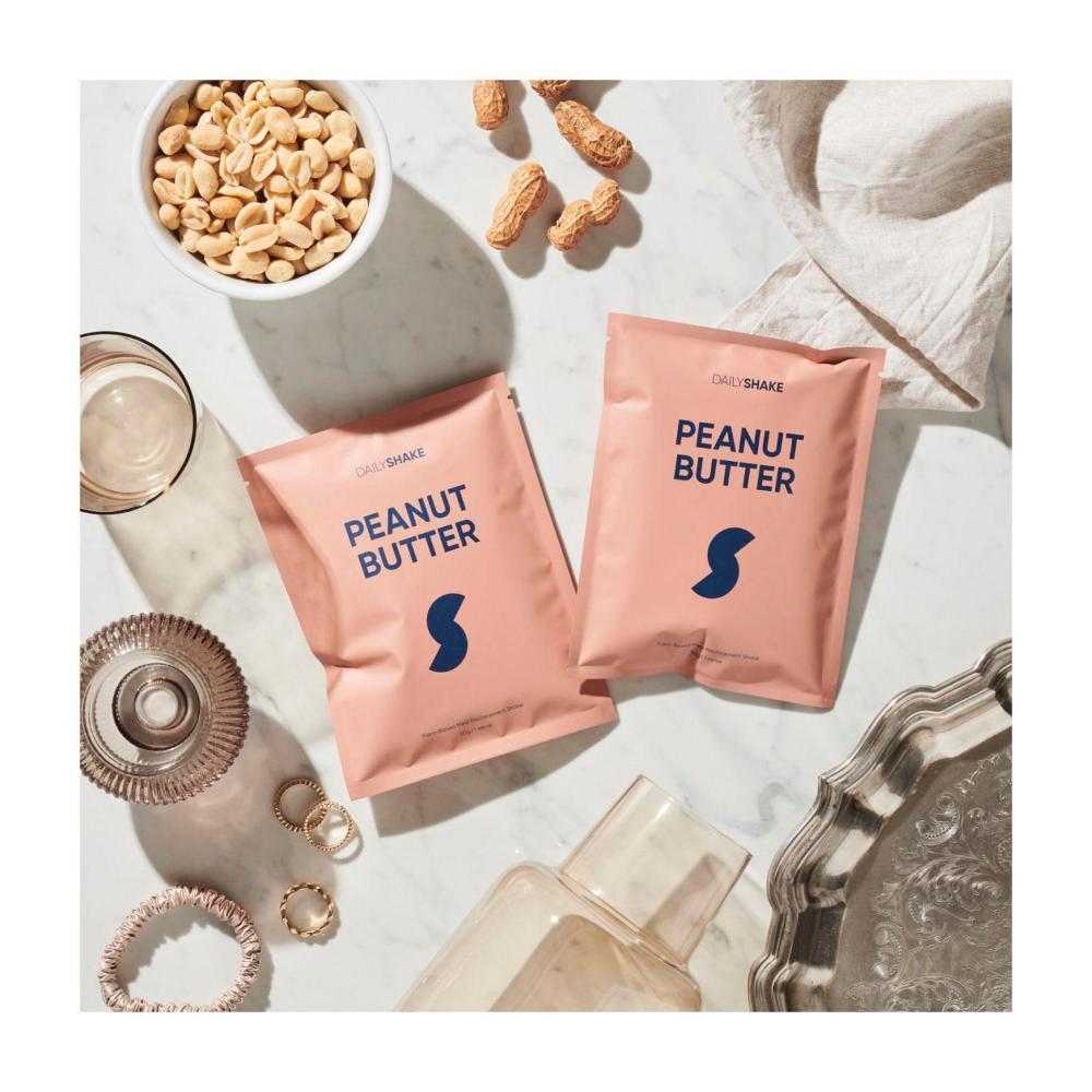 Daily Shake Peanut Butter 10 Single Sachet Pack Meal Replacement - 10 pack