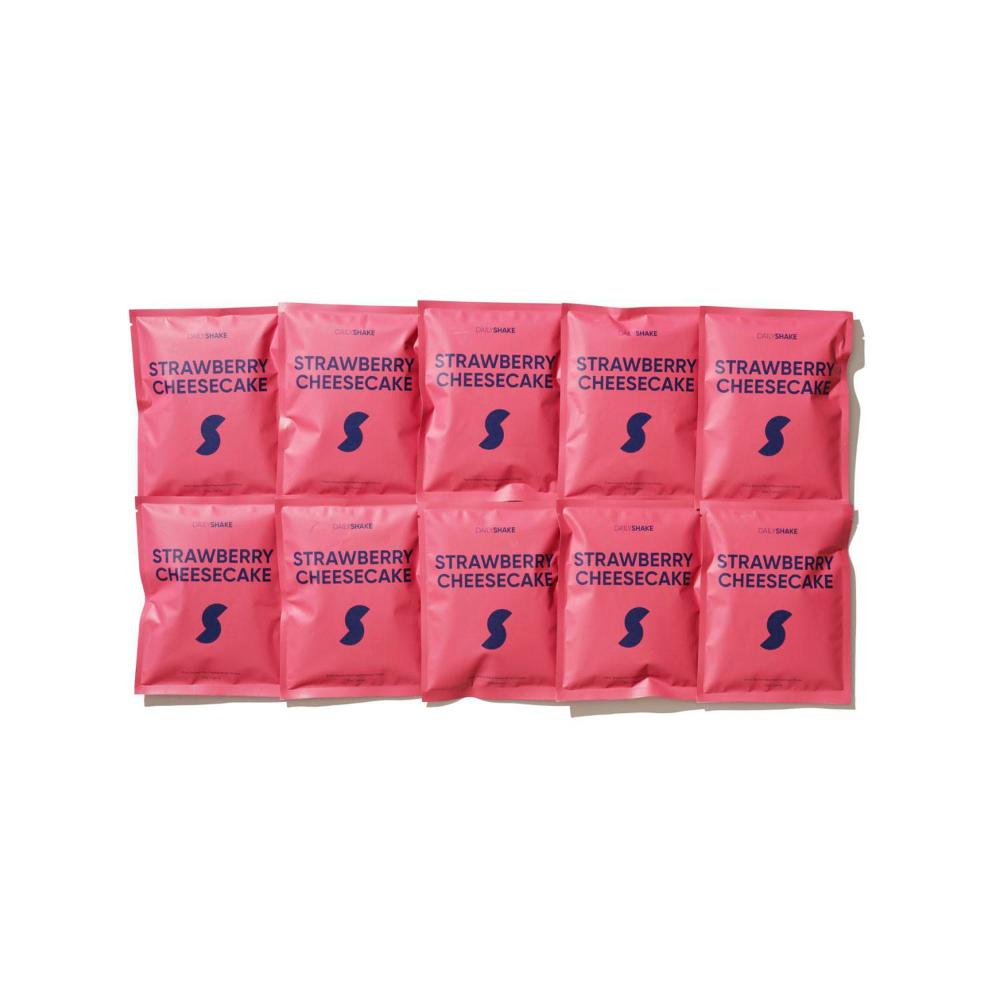 Daily Shake Strawberry Chessecake 10 Sachet Pack Meal Replacement - 10 pack