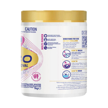 Vanish Napisan Gold Pro Turbo White Stain Remover - 1kg