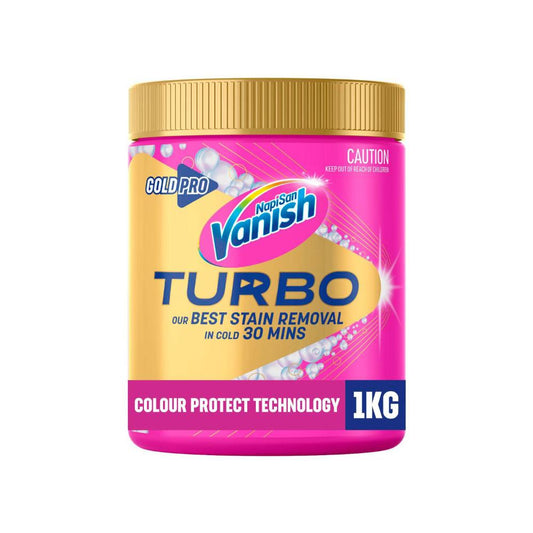 Vanish Napisan Gold Pro Turbo Colours Stain Remover - 1kg