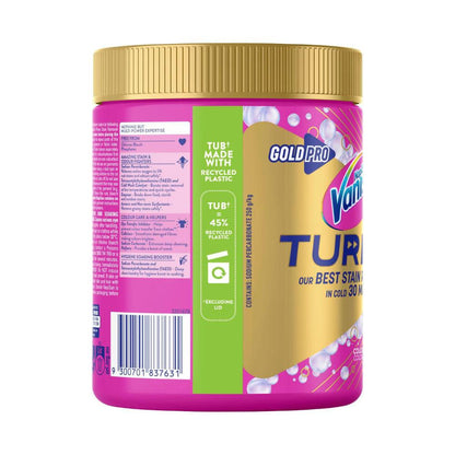Vanish Napisan Gold Pro Turbo Colours Stain Remover - 1kg