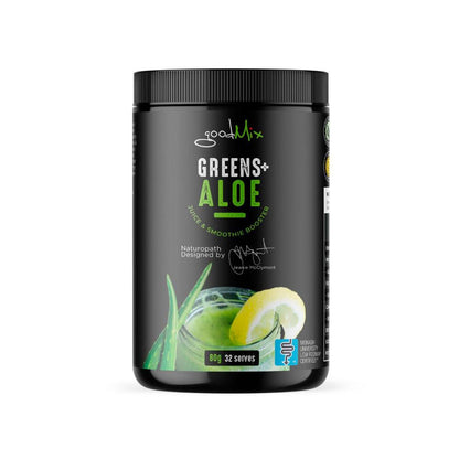 Goodmix Super Greens+aloe Super Greens Plus Aloe Australian Organic Gree ... 80g