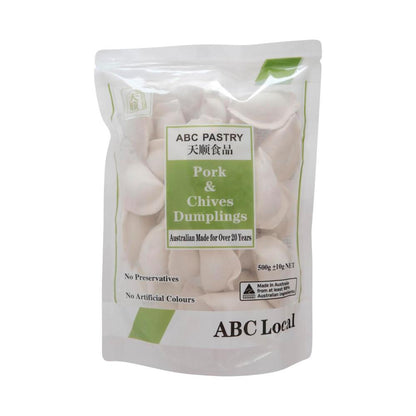 ABC Pastry Pork & Chives Dumplings - 500g