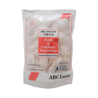 ABC Pastry Pork Cabbage Dumplings - 500g