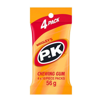 Wrigley's P.K Chewing Gum 4X14G - 56g