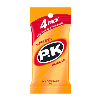 Wrigley's P.K Chewing Gum 4X14G - 56g