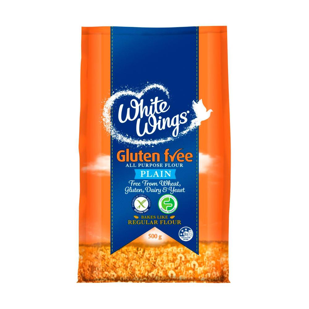 White Wings Gluten Free Plain Flour - 500g