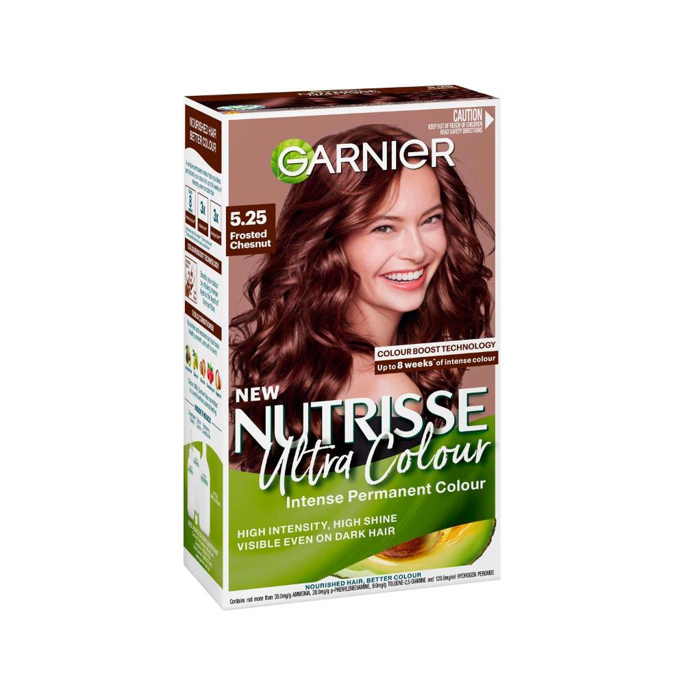 Garnier Nutrisse 5.25 Frosted Chestnut Permanent Hair Colour - 1 pack