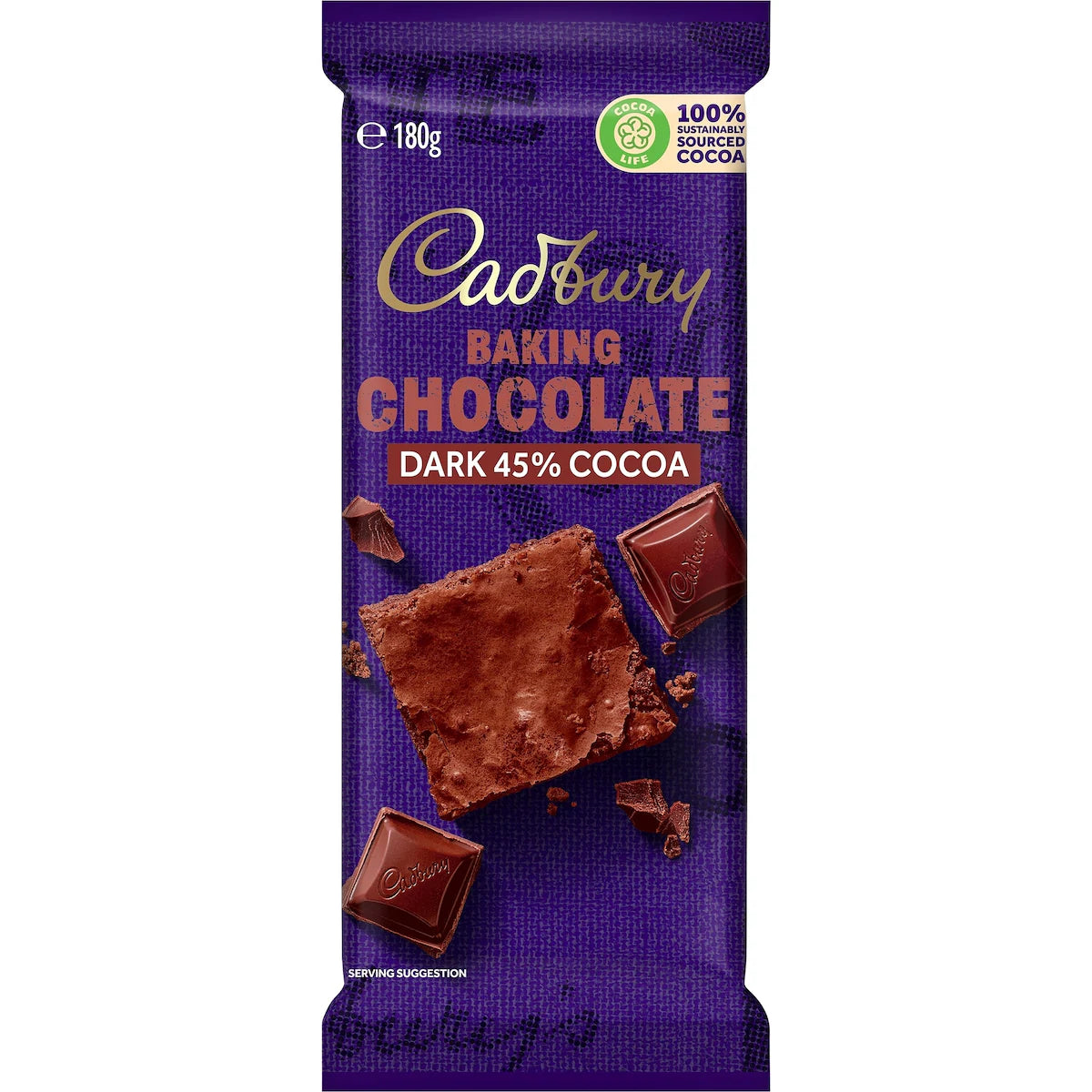 Cadbury Baking Dark Chocolate Block | 180g
