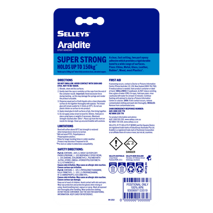 Selleys Araldite Super Strong Epoxy Adhesive - 8ml