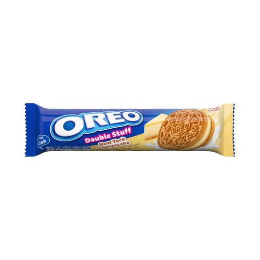 Oreo Double Stuff New York Cheesecake Flavoured Cookie Sandwich - 131g