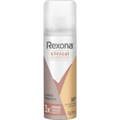 Rexona Clinical Antiperspirant Aerosol Summer Strength 50ml