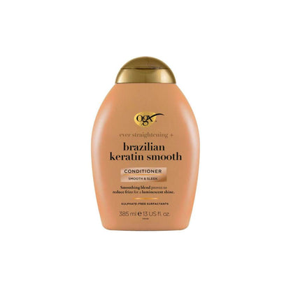 Ogx Ever Straightening + Smoothing & Shine Brazilian Keratin Therapy Con ... 385mL