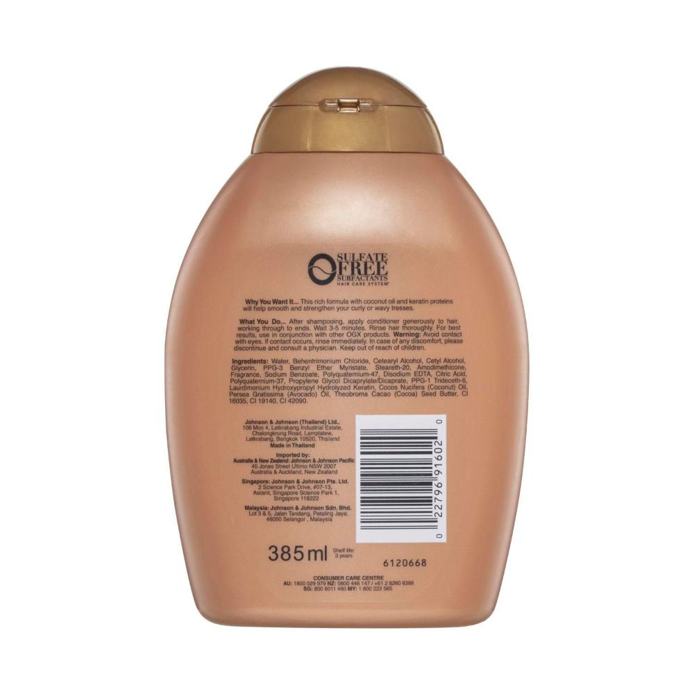 Ogx Ever Straightening + Smoothing & Shine Brazilian Keratin Therapy Con ... 385mL