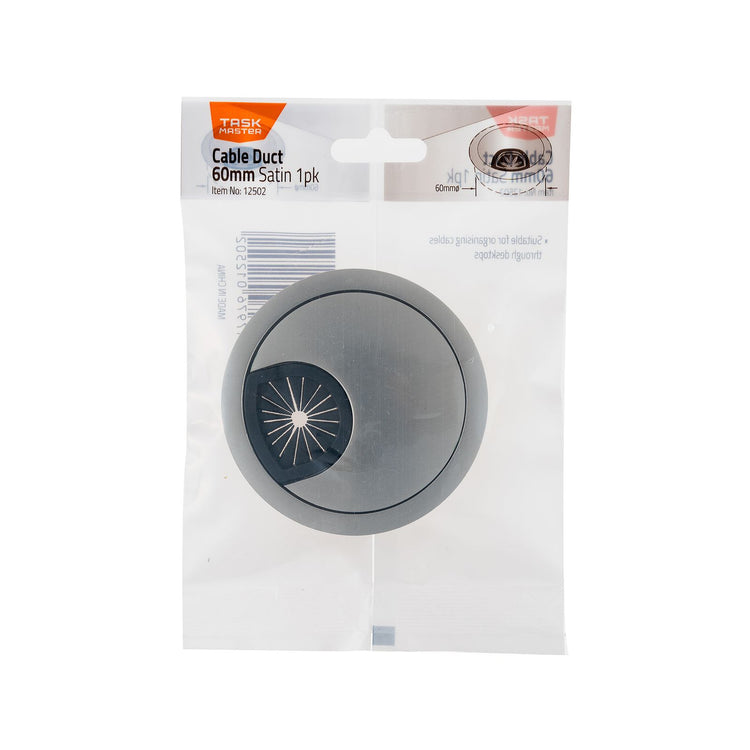 Taskmaster Cable Duct 60mm Satin