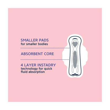 Libra Girl-teen Regular Pads - 12 Pack