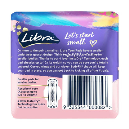 Libra Girl-teen Regular Pads - 12 Pack