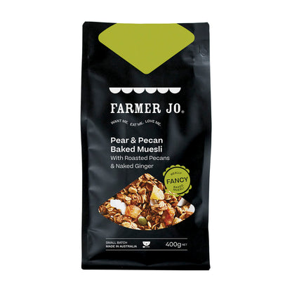 Farmer Jo Pear & Pecan Baked Muesli - 400g