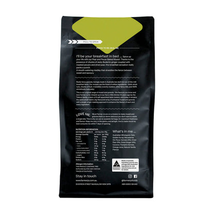 Farmer Jo Pear & Pecan Baked Muesli - 400g