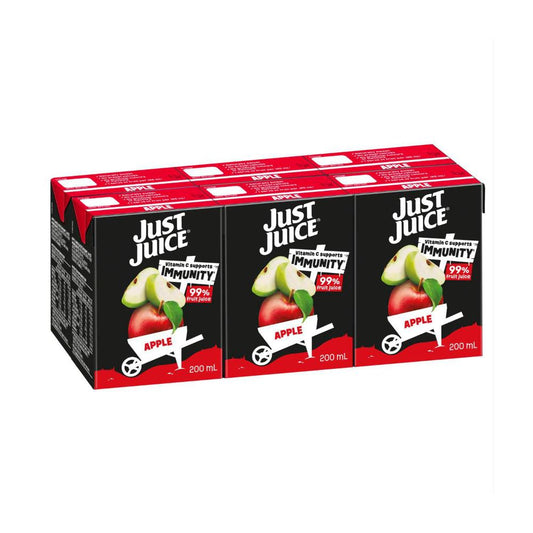 Just Juice 100% Juice Apple 200ml - 6 Pack