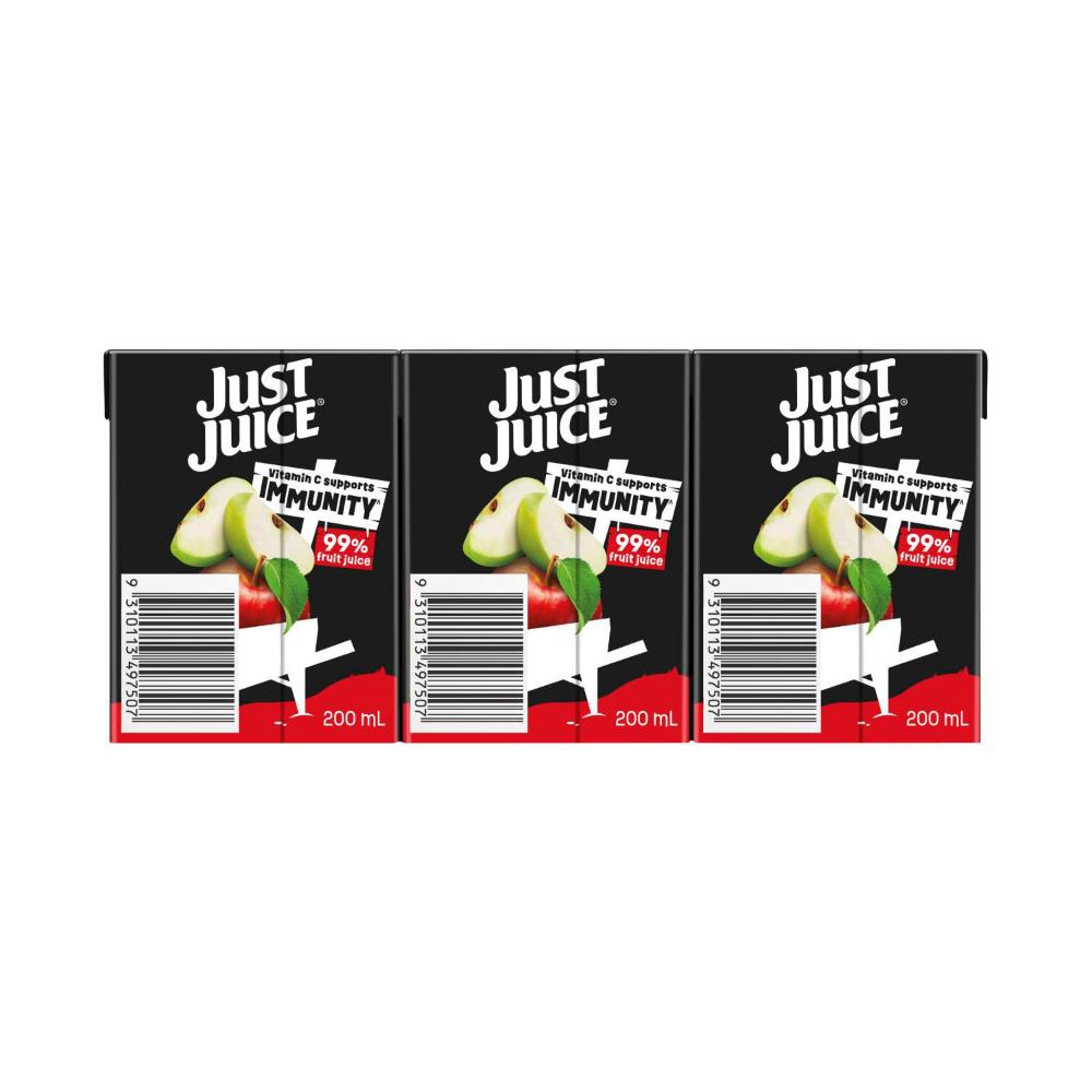 Just Juice 100% Juice Apple 200ml - 6 Pack