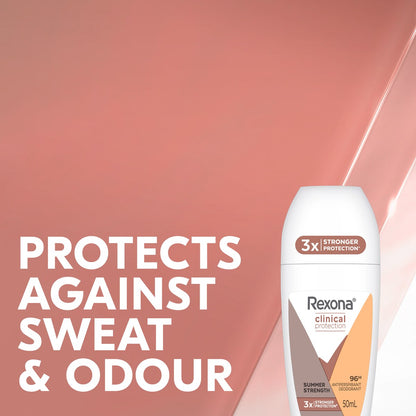 Rexona Women Clinical Protection 96h Antiperspirant Summer Strength 50ml