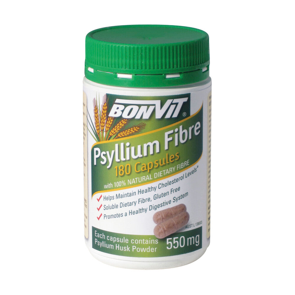 Bonvit Psyllium Fibre Capsules - 180 pack