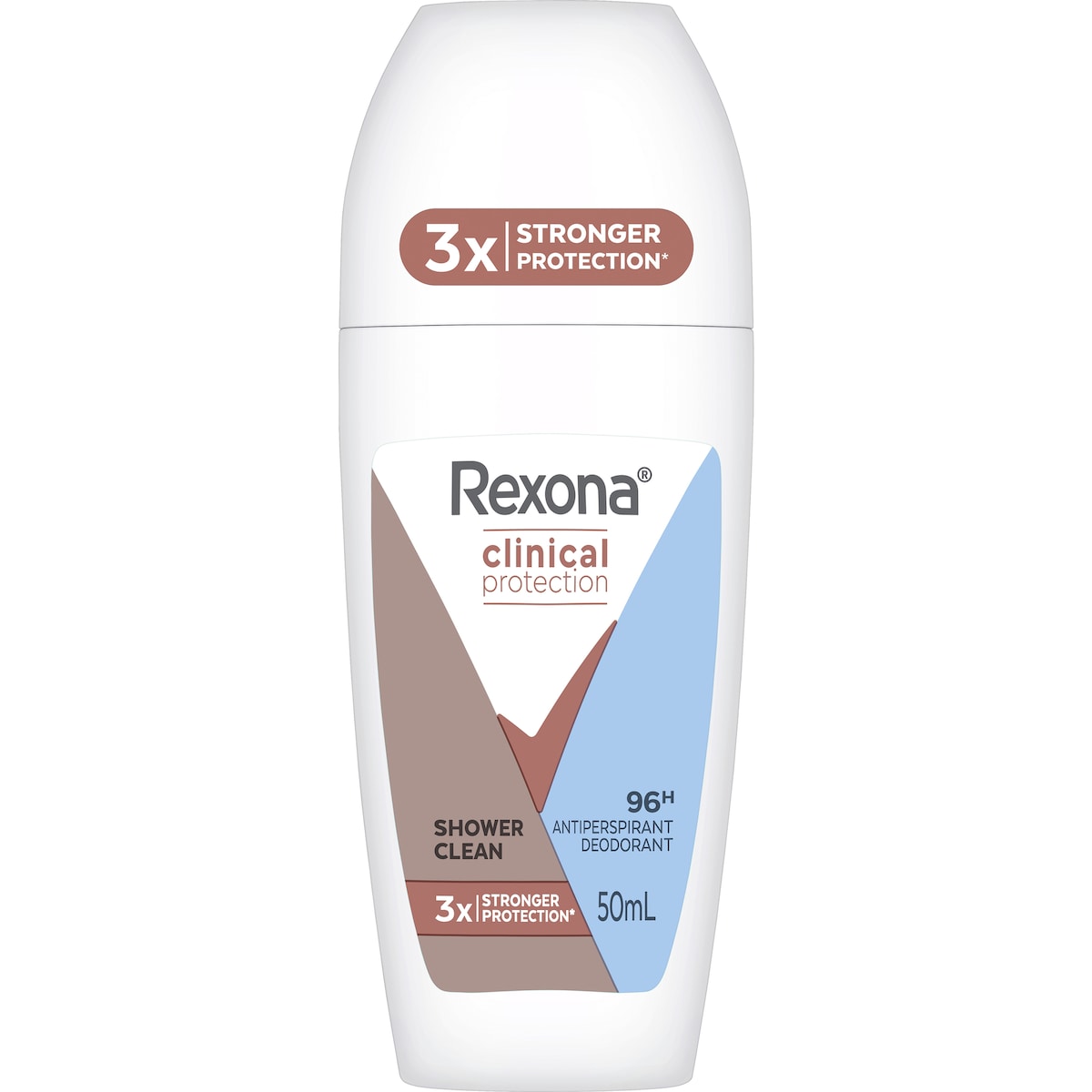 Rexona Women Clinical Protection 96h Antiperspirant Shower Clean 50ml