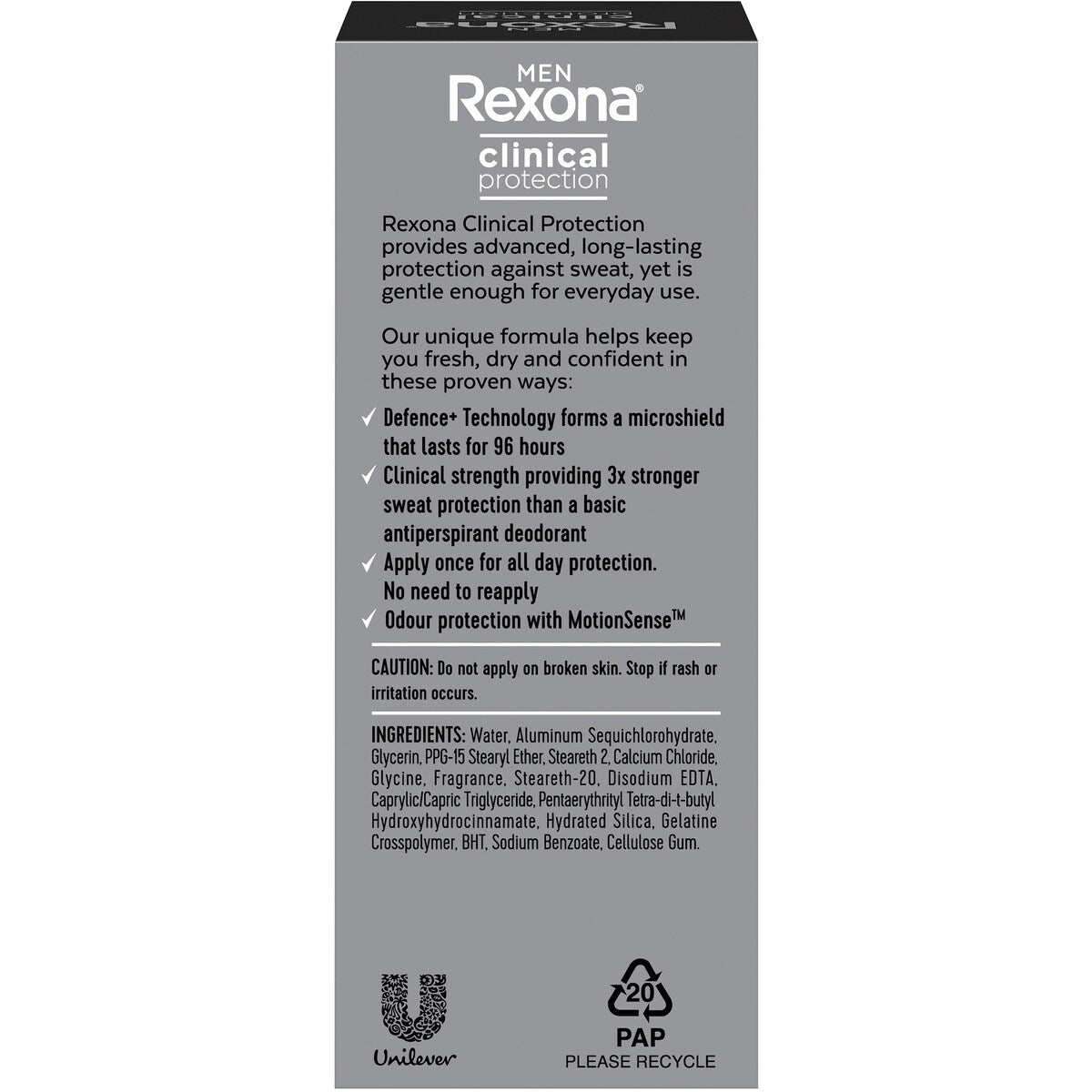 Rexona Men Clinical Protection Deodorant Sport 50 Ml